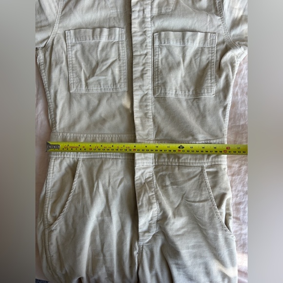 Amo Denim Corduroy Skip Jumpsuit in colour “bare” size Medium Fall Outfit - Picture 5 of 13